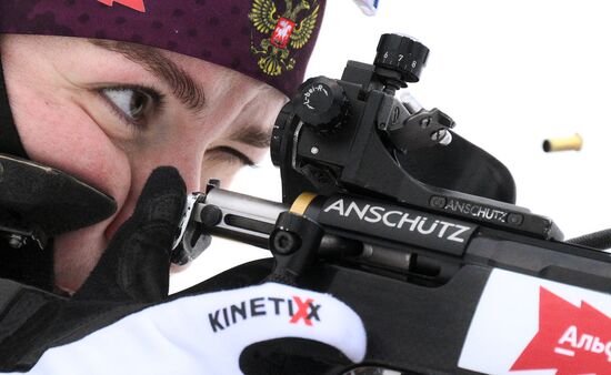 Russia Biathlon Commonwealth Cup Women Pursuit