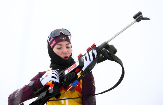 Russia Biathlon Commonwealth Cup Women Pursuit