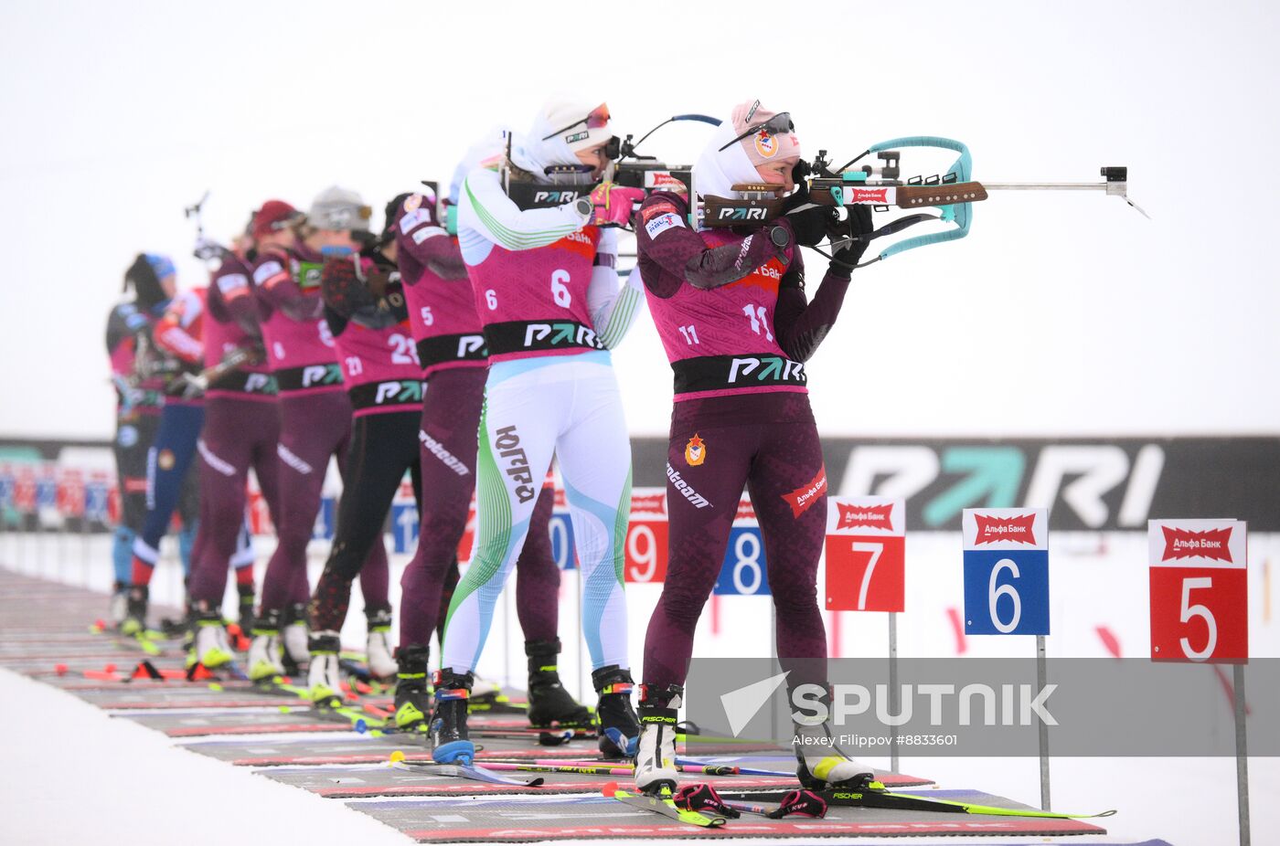 Russia Biathlon Commonwealth Cup Women Pursuit