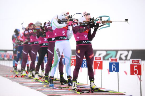 Russia Biathlon Commonwealth Cup Women Pursuit