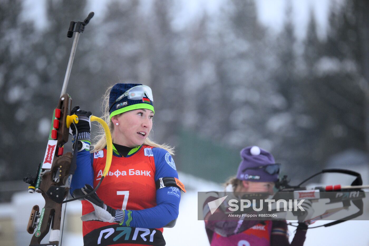 Russia Biathlon Commonwealth Cup Women Pursuit