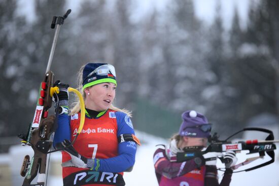 Russia Biathlon Commonwealth Cup Women Pursuit