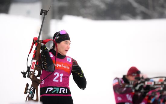 Russia Biathlon Commonwealth Cup Women Pursuit