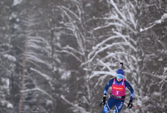 Russia Biathlon Commonwealth Cup Women Pursuit