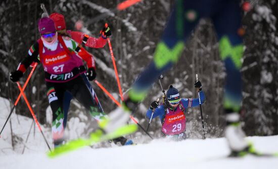 Russia Biathlon Commonwealth Cup Women Pursuit