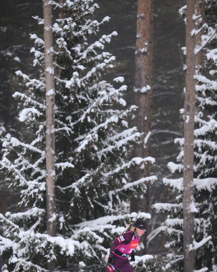 Russia Biathlon Commonwealth Cup Women Pursuit