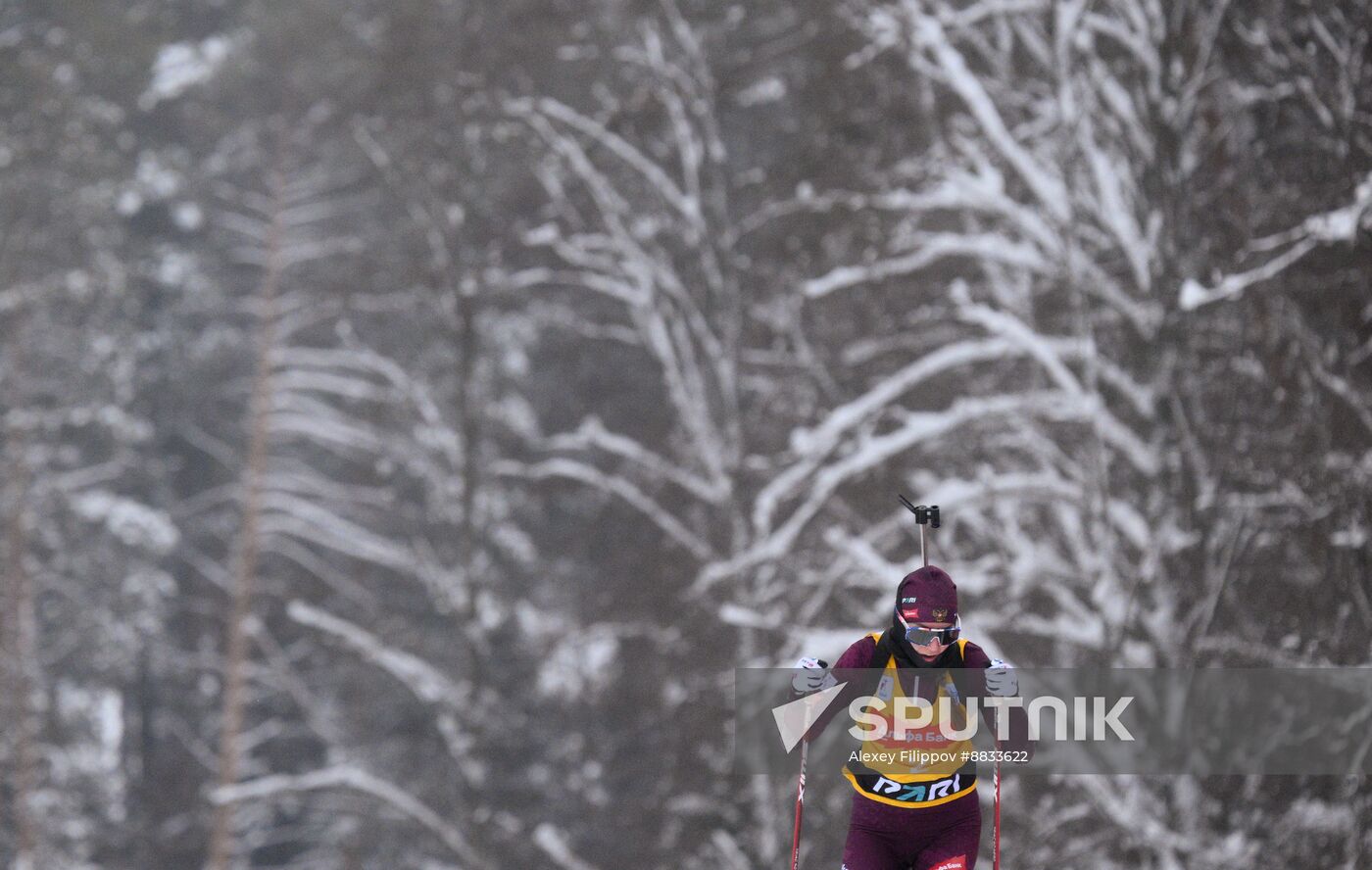 Russia Biathlon Commonwealth Cup Women Pursuit