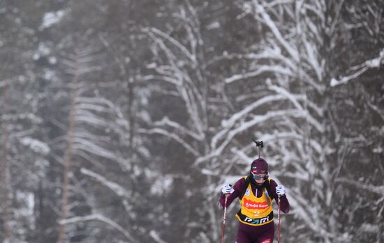 Russia Biathlon Commonwealth Cup Women Pursuit