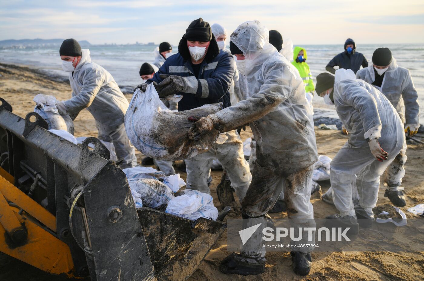 Russia Tankers Crash Aftermath