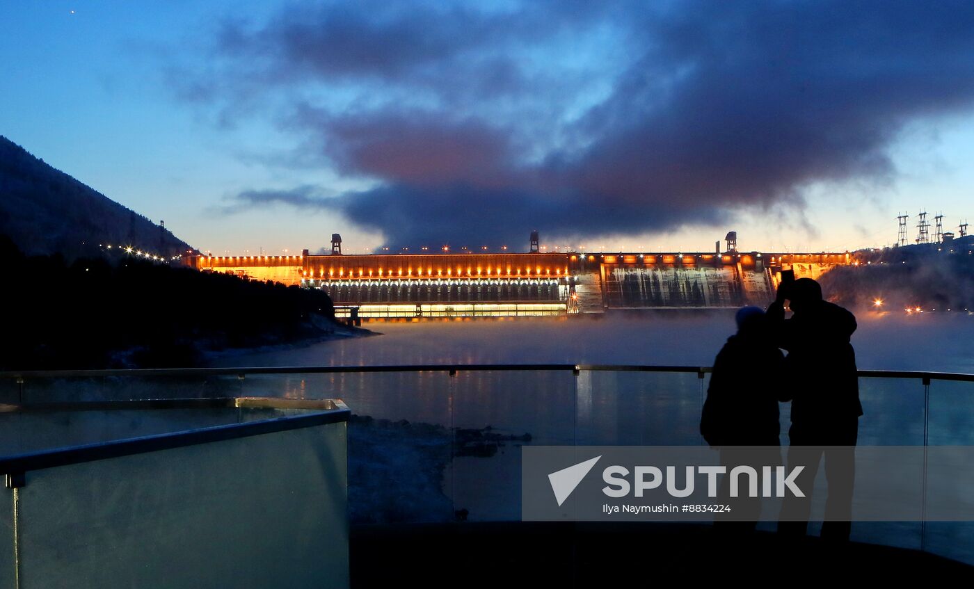 Russia Krasnoyarsk HPP Observation Deck