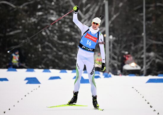 Russia Biathlon Commonwealth Cup Men Mass Start