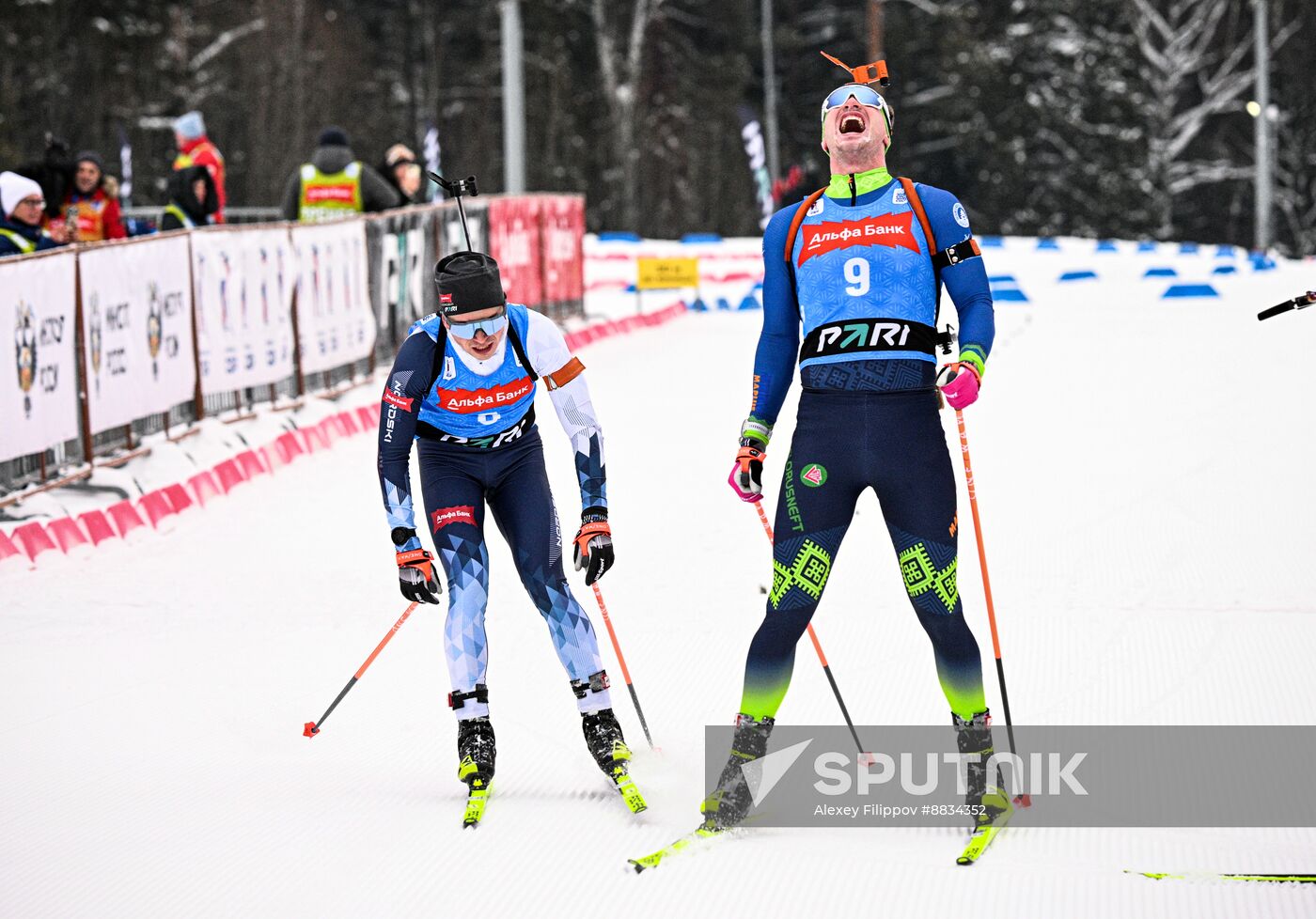 Russia Biathlon Commonwealth Cup Men Mass Start