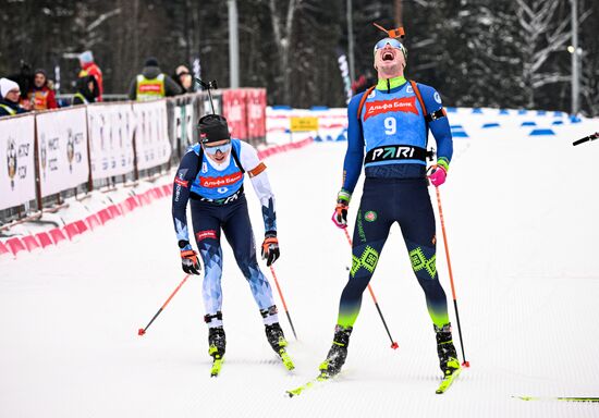 Russia Biathlon Commonwealth Cup Men Mass Start