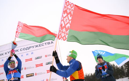 Russia Biathlon Commonwealth Cup Men Mass Start