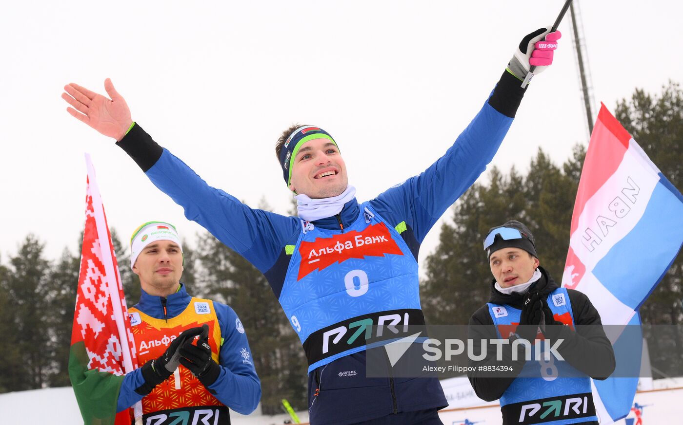 Russia Biathlon Commonwealth Cup Men Mass Start