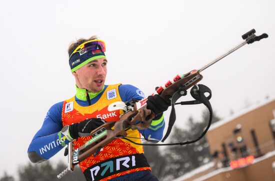 Russia Biathlon Commonwealth Cup Men Mass Start