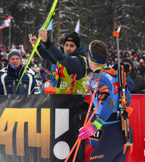 Russia Biathlon Commonwealth Cup Men Mass Start