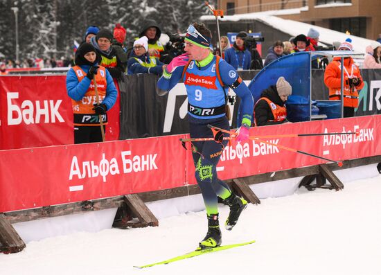 Russia Biathlon Commonwealth Cup Men Mass Start