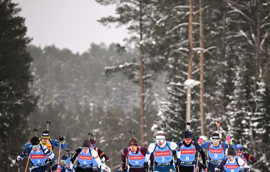 Russia Biathlon Commonwealth Cup Men Mass Start