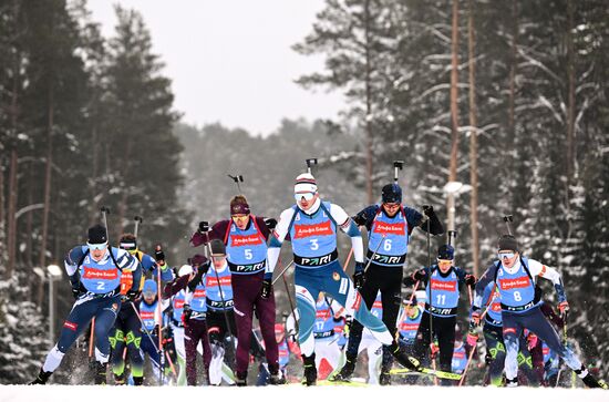 Russia Biathlon Commonwealth Cup Men Mass Start