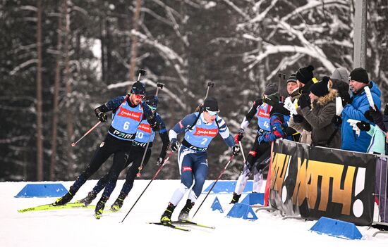 Russia Biathlon Commonwealth Cup Men Mass Start