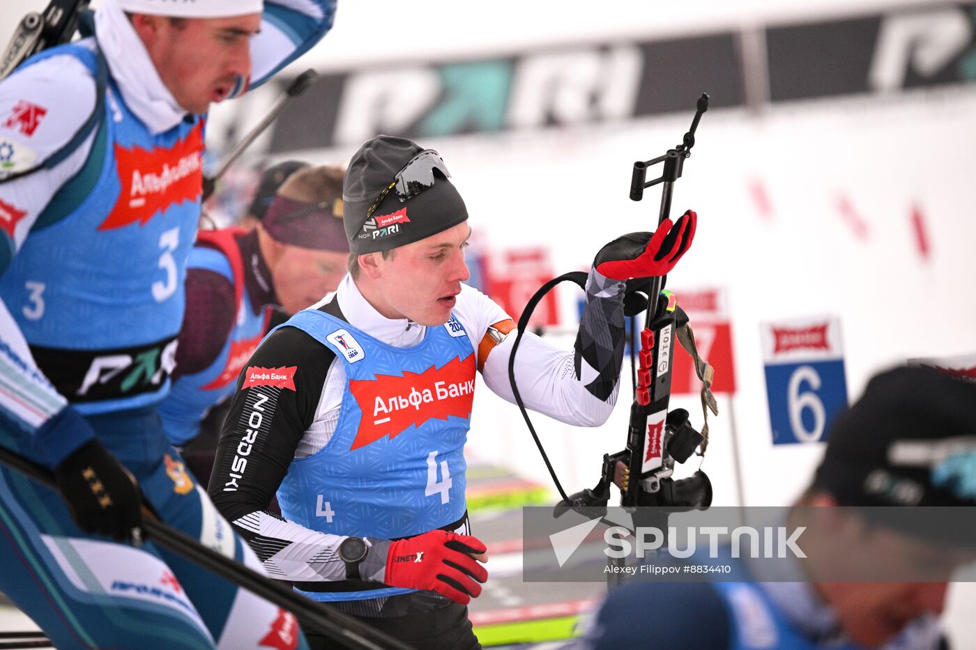 Russia Biathlon Commonwealth Cup Men Mass Start