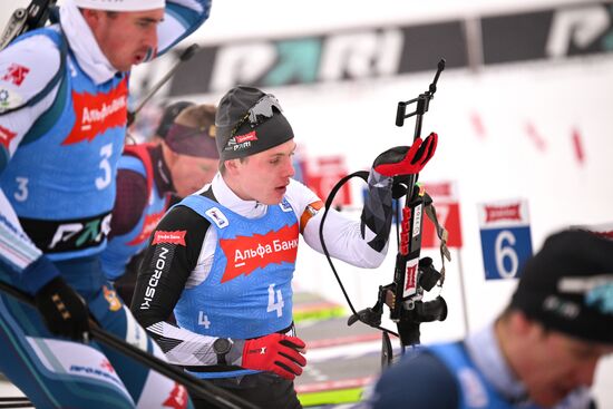 Russia Biathlon Commonwealth Cup Men Mass Start