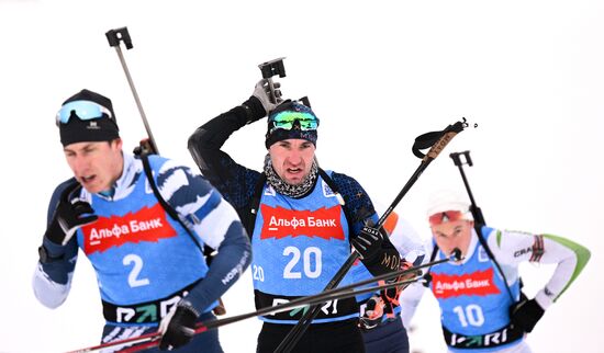 Russia Biathlon Commonwealth Cup Men Mass Start