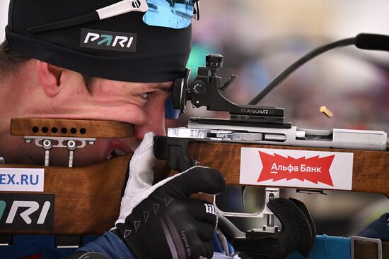 Russia Biathlon Commonwealth Cup Men Mass Start