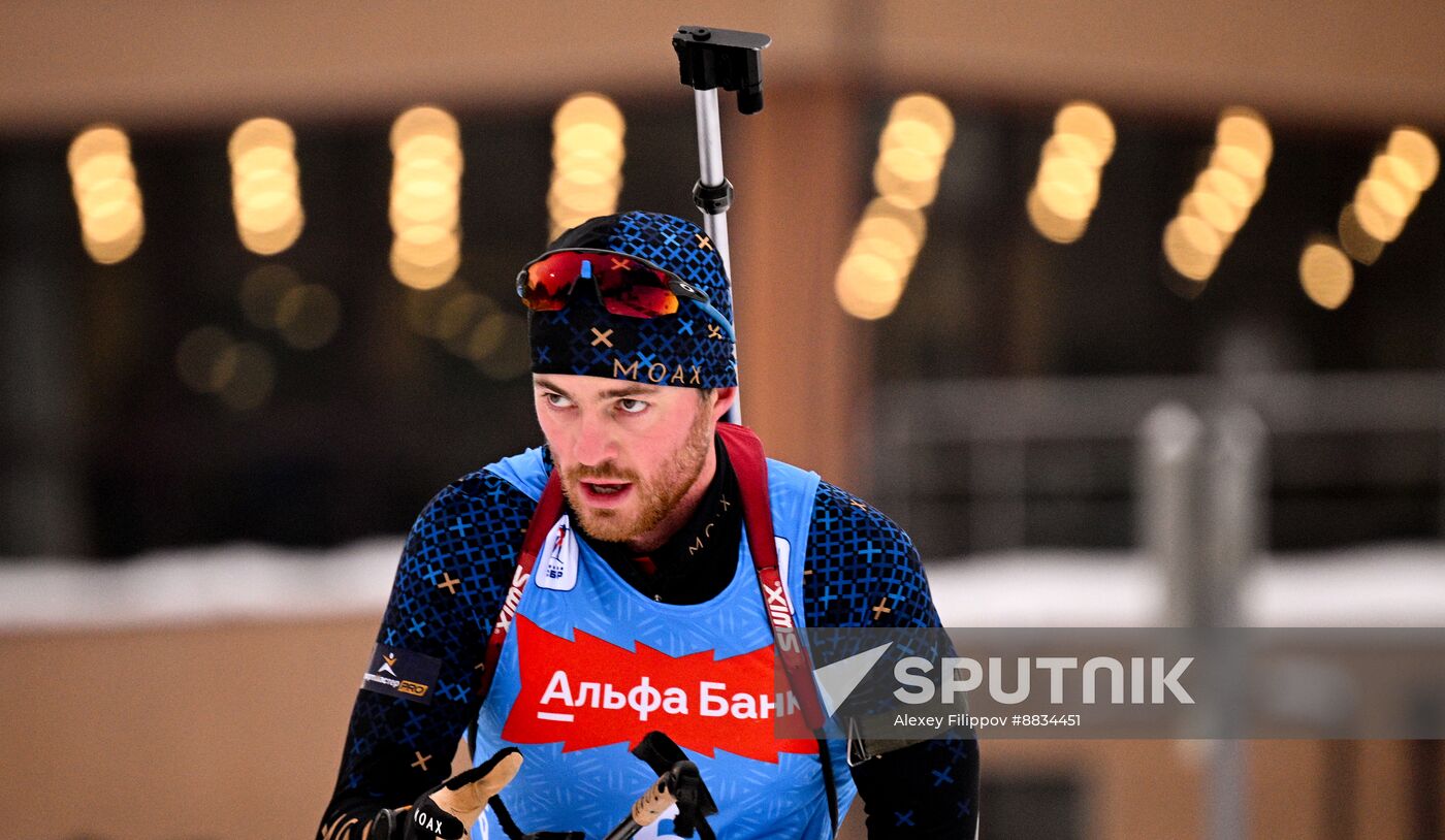 Russia Biathlon Commonwealth Cup Men Mass Start