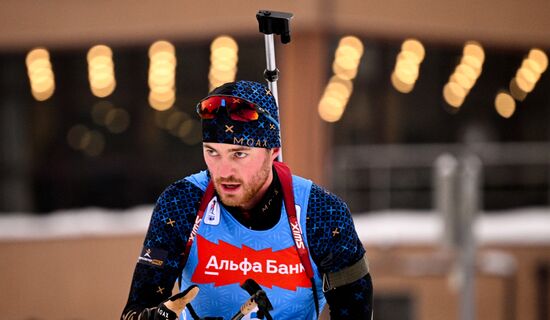 Russia Biathlon Commonwealth Cup Men Mass Start