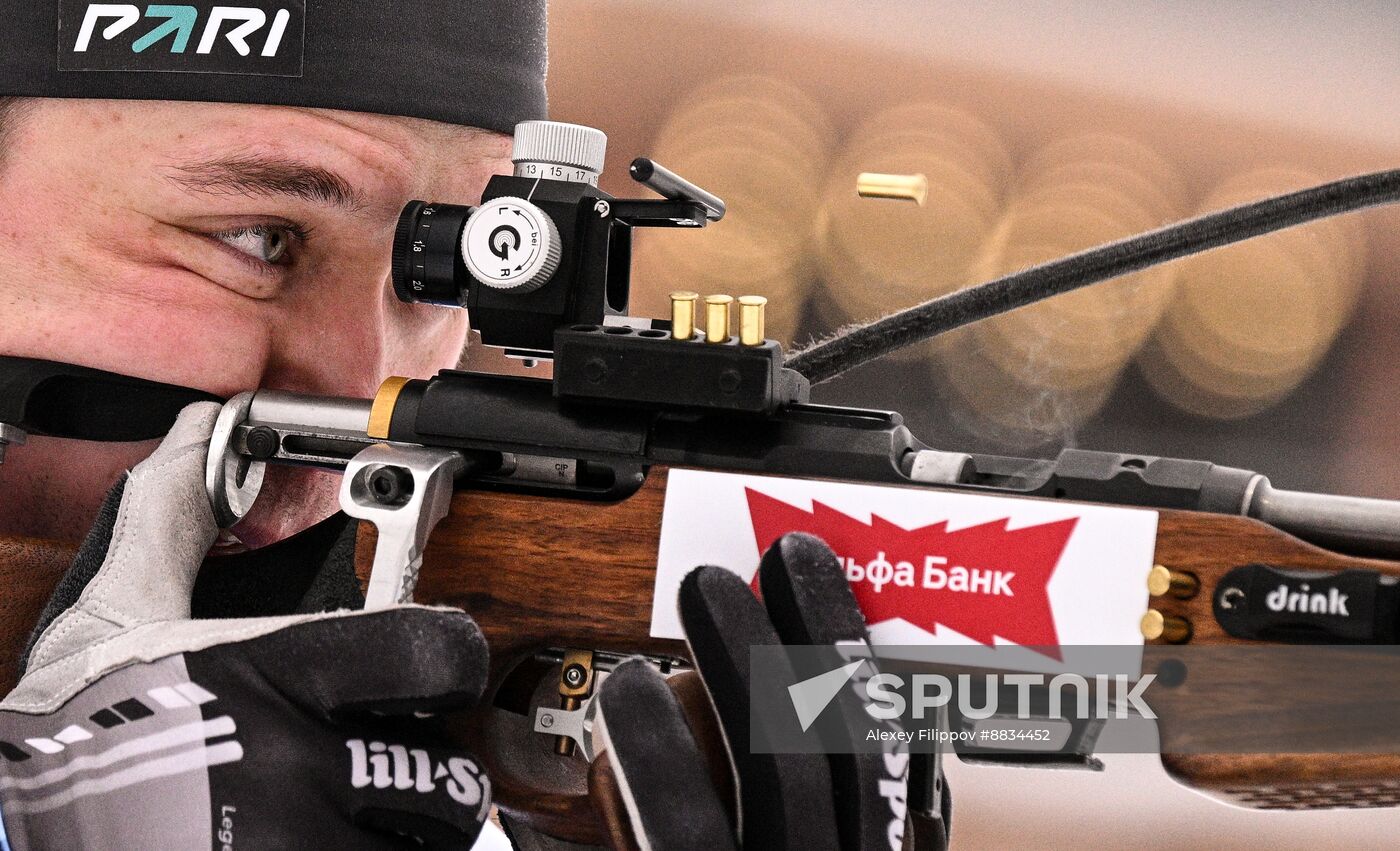 Russia Biathlon Commonwealth Cup Men Mass Start