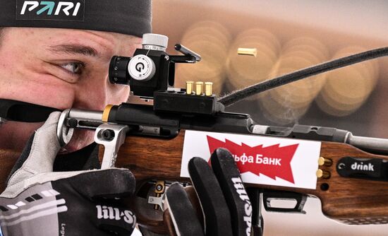 Russia Biathlon Commonwealth Cup Men Mass Start