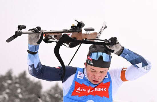 Russia Biathlon Commonwealth Cup Men Mass Start