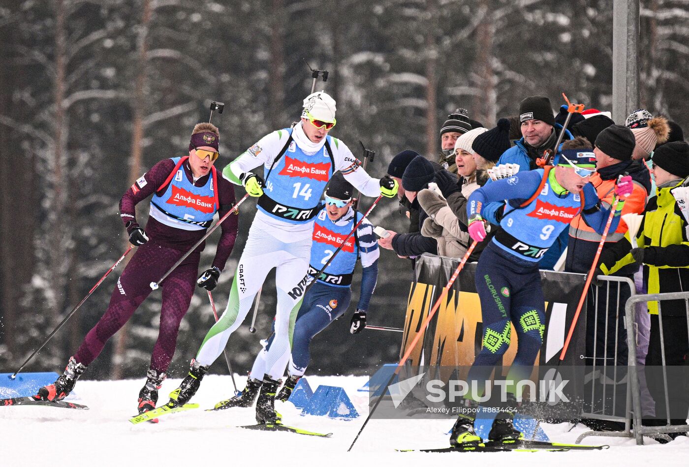 Russia Biathlon Commonwealth Cup Men Mass Start