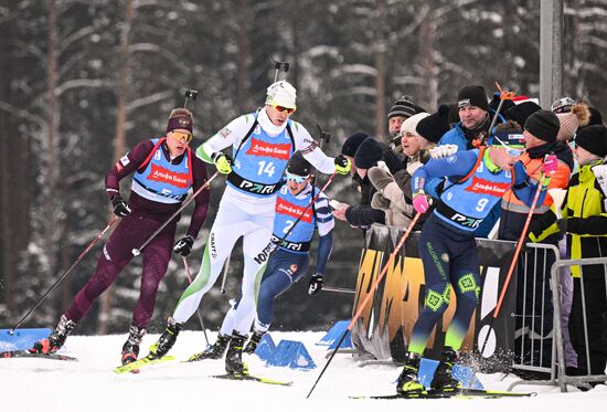 Russia Biathlon Commonwealth Cup Men Mass Start