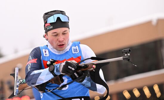 Russia Biathlon Commonwealth Cup Men Mass Start