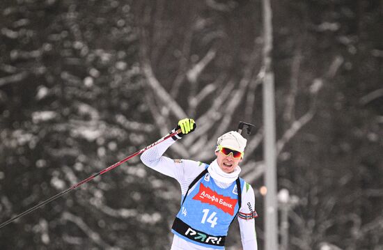 Russia Biathlon Commonwealth Cup Men Mass Start