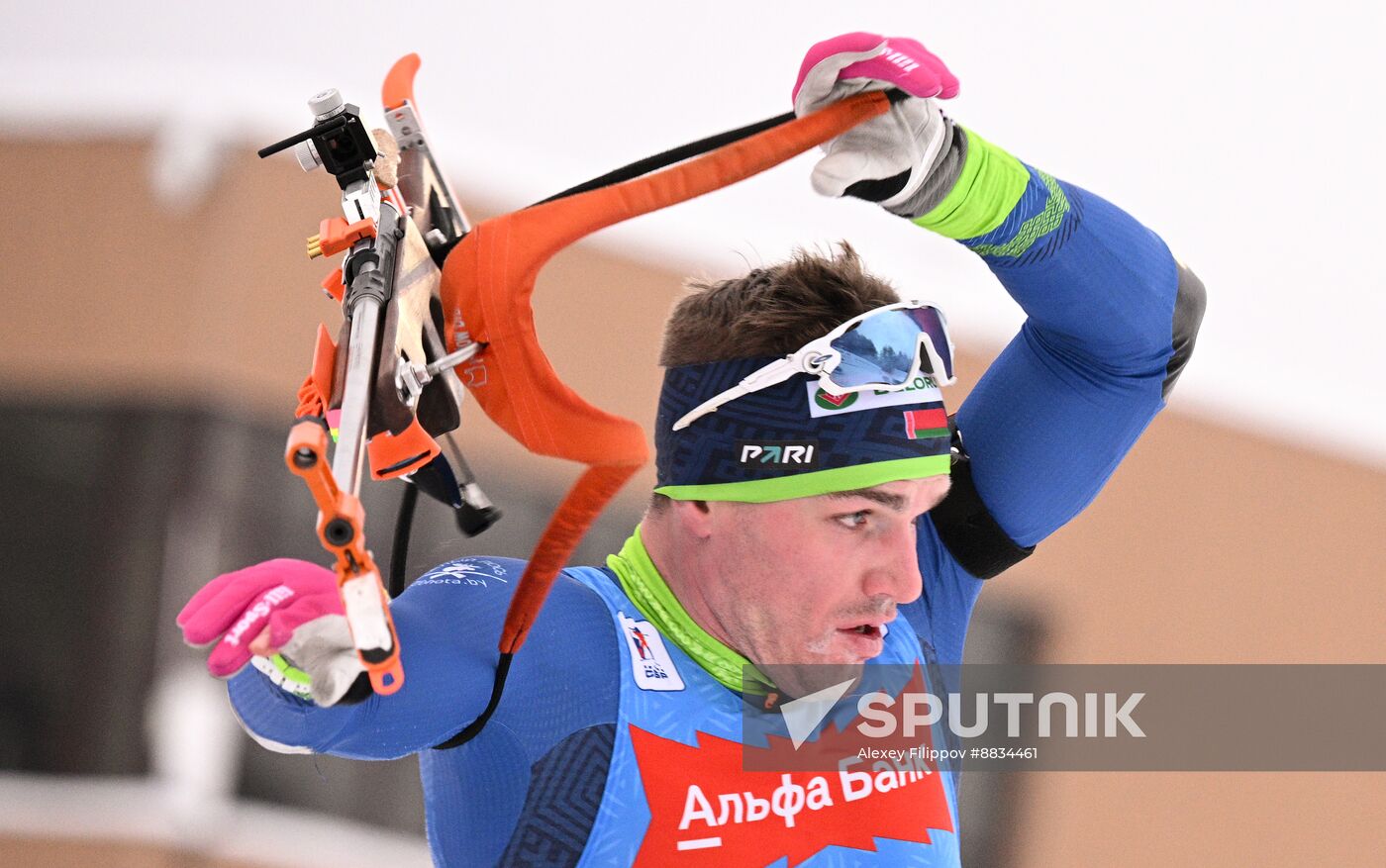 Russia Biathlon Commonwealth Cup Men Mass Start