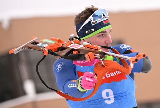 Russia Biathlon Commonwealth Cup Men Mass Start