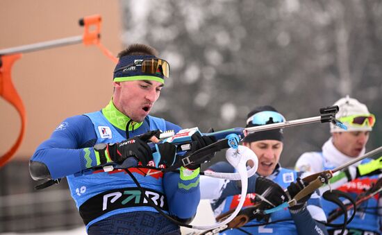 Russia Biathlon Commonwealth Cup Men Mass Start