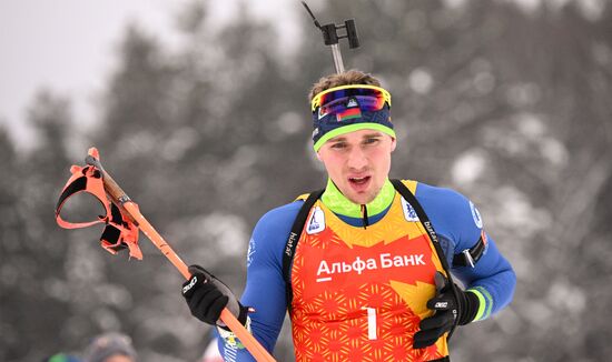 Russia Biathlon Commonwealth Cup Men Mass Start