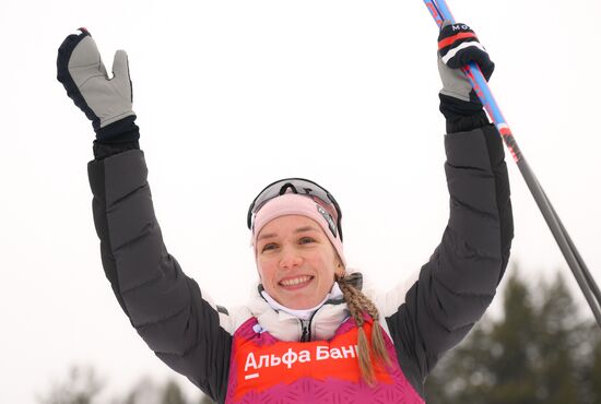 Russia Biathlon Commonwealth Cup Women Mass Start