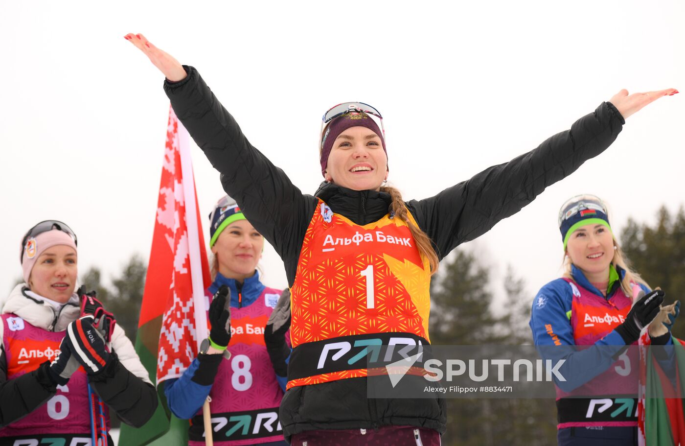 Russia Biathlon Commonwealth Cup Women Mass Start