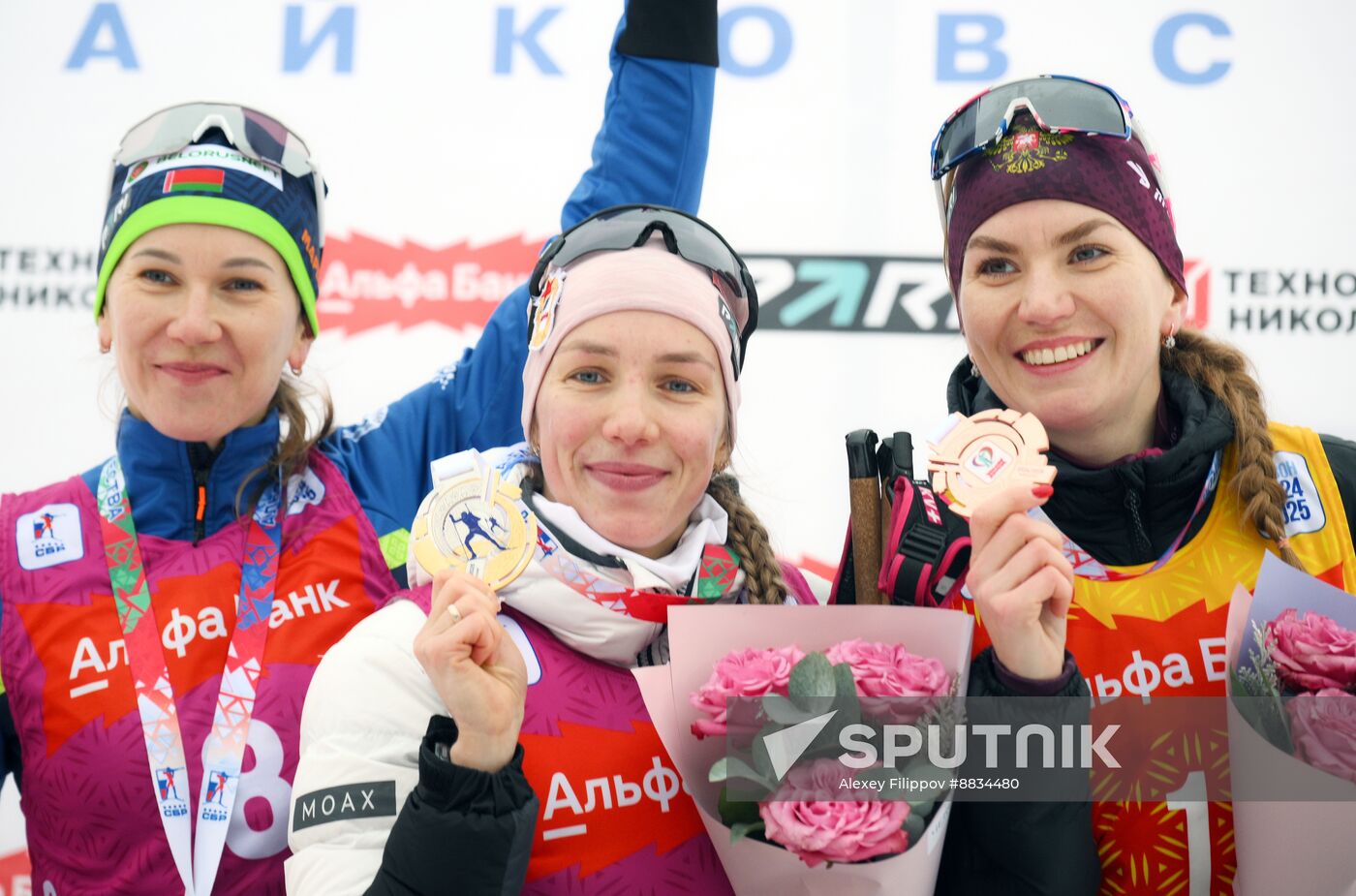 Russia Biathlon Commonwealth Cup Women Mass Start