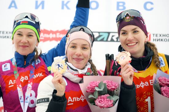 Russia Biathlon Commonwealth Cup Women Mass Start