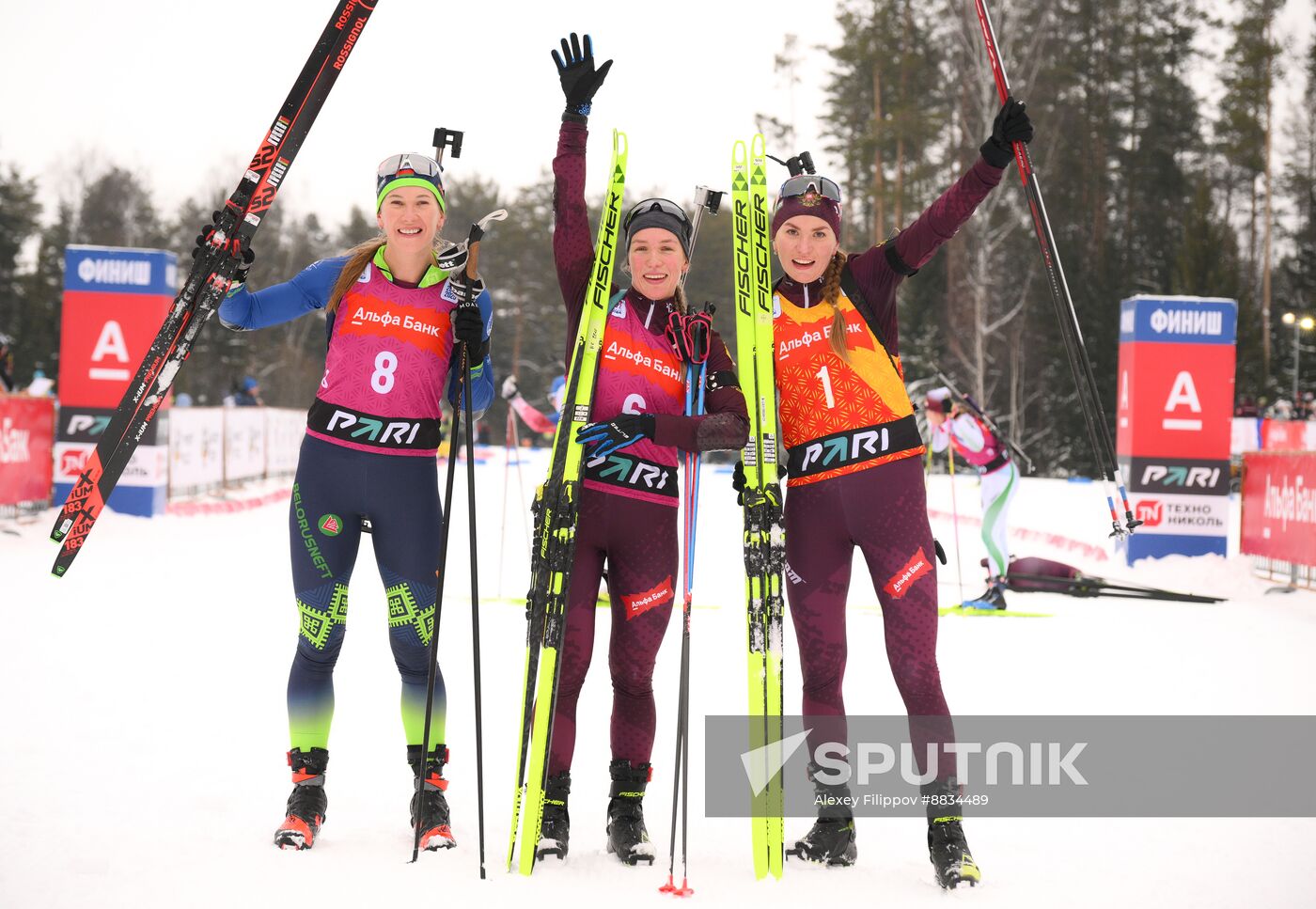 Russia Biathlon Commonwealth Cup Women Mass Start