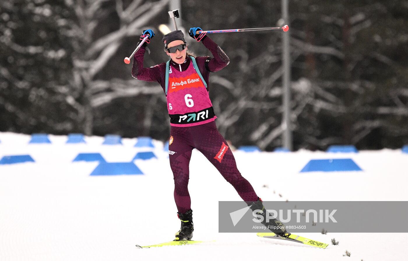 Russia Biathlon Commonwealth Cup Women Mass Start