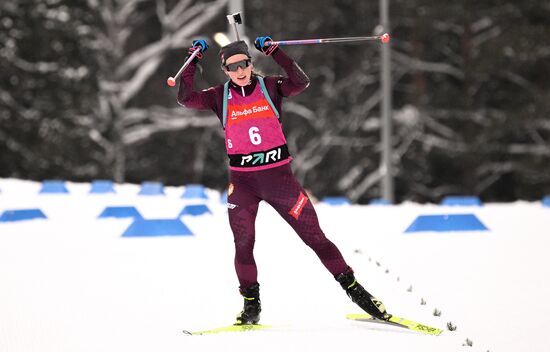 Russia Biathlon Commonwealth Cup Women Mass Start