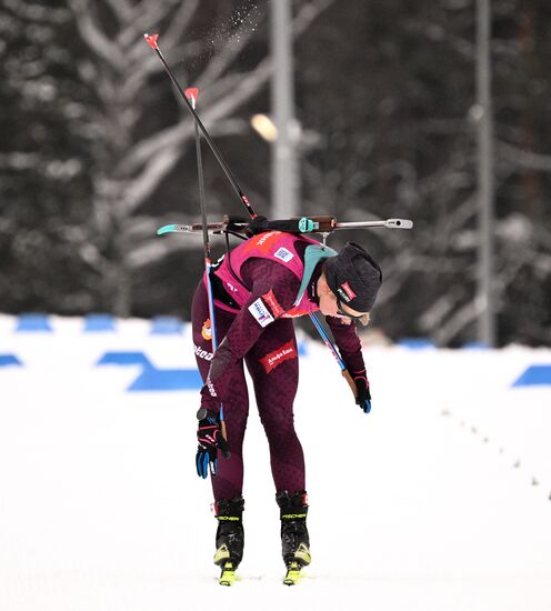 Russia Biathlon Commonwealth Cup Women Mass Start